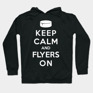 Keep Calm and Flyers On Hoodie